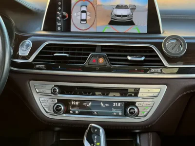 2016 BMW 7-Series 730i 4 Cylinders Petrol Engine Black Brown GCC Specs Automatic