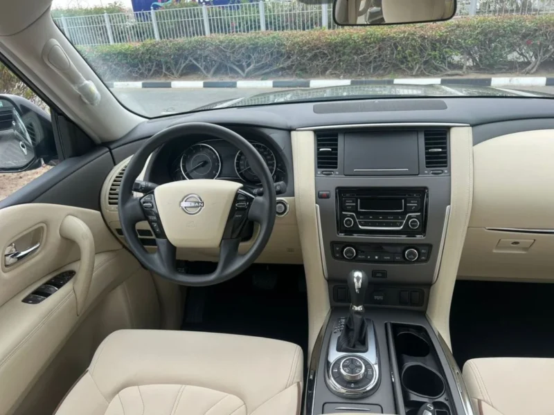 2024 Nissan Patrol XE 4.0 Liter 6 Cylinder Petrol Engine Grey Beige SUV GCC Specs