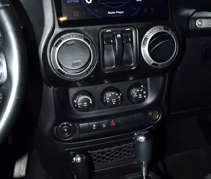 2017 Jeep Wrangler Sport 6 Cylinders Petrol Engine Beige Black Crossover GCC Specs