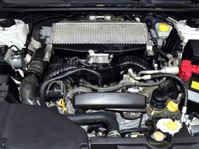 2022 Subaru WRX TS Eyesight 4 Cylinders Petrol Engine White Black Sedan GCC Specs
