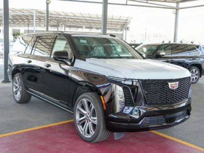 2026 Cadillac ESCALADE ESV SPORT PLATINUM CAPTAIN SEATS 6.2-liter V8 Engine Black SUV