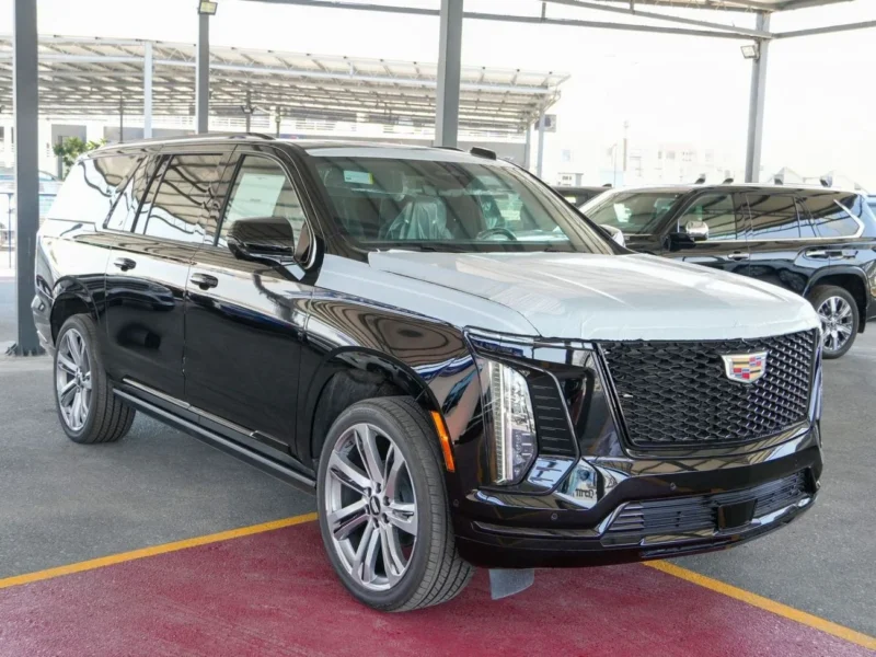 2026 Cadillac ESCALADE ESV SPORT PLATINUM CAPTAIN SEATS 6.2-liter V8 Engine Black SUV