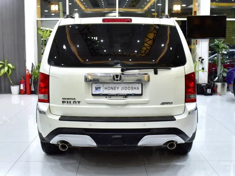 2015 Honda Pilot LX 6 Cylinders Petrol Engine White Beige SUV GCC Specs Automatic