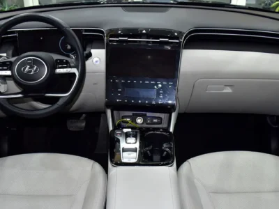 2022 Hyundai Tucson N Line 4 Cylinders Petrol Engine Black White SUV GCC Specs