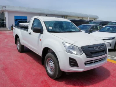 2025 ISUZU D-MAX STD SC 4X4 4 Cylinders Diesel Engine White Grey Pickup Truck