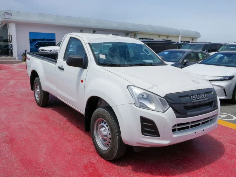2025 ISUZU D-MAX STD SC 4X4 4 Cylinders Diesel Engine White Grey Pickup Truck
