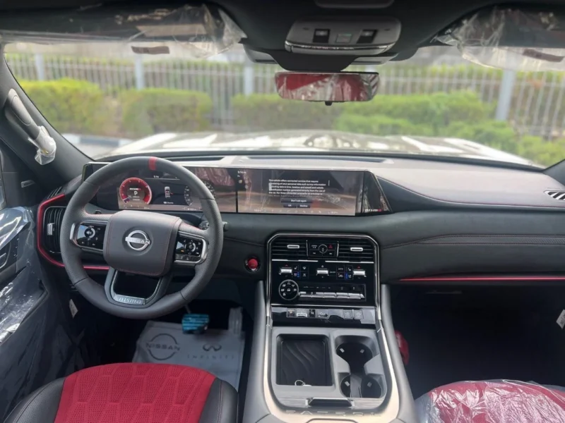 2026 Nissan Patrol Nismo 3.5L VR35DDTT Twin-Turbo V6 Black Red SUV GCC Specs