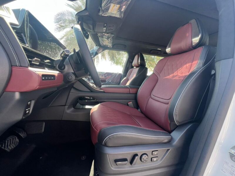 2025 Infiniti QX80 Autograph Bench Chairs 3.5L 6 Cylinders Engine White Red SUV GCC