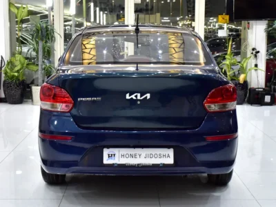 2022 Kia Pegas EX 4 Cylinders Petrol Engine Blue Grey Sedan GCC Specs Automatic