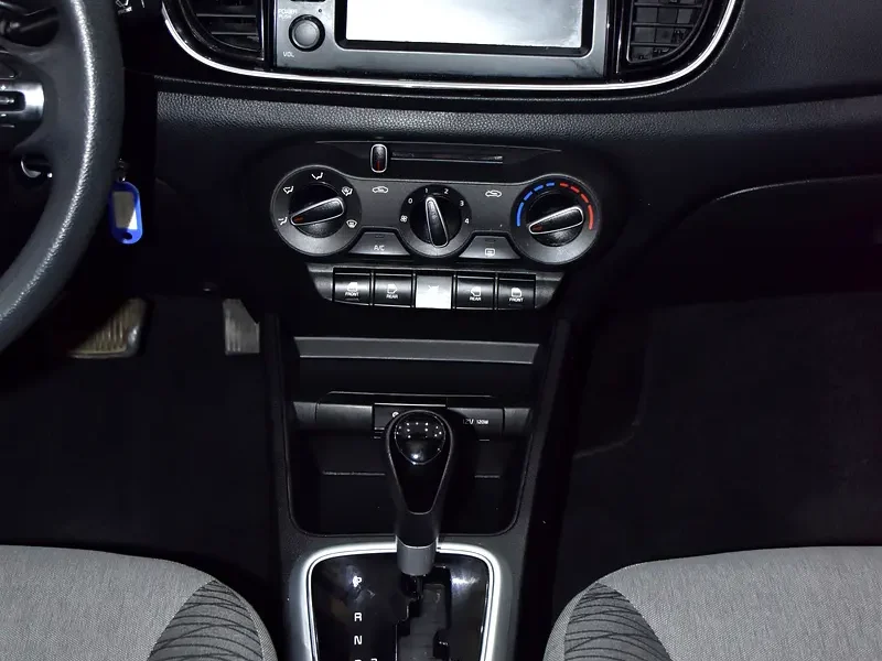 2022 Kia Pegas EX 4 Cylinders Petrol Engine Blue Grey Sedan GCC Specs Automatic