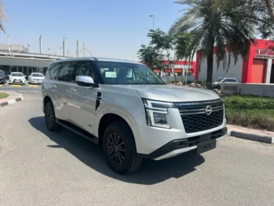 2026 Nissan Patrol LE T1 3.5 Litres 6 Cylinders Petrol Engine Silver Black SUV GCC Specs