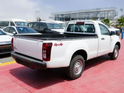2025 ISUZU D-MAX STD SC 4X4 4 Cylinders Diesel Engine White Grey Pickup Truck