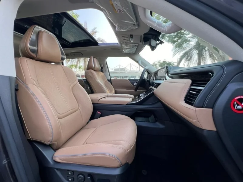 2026 Infiniti QX80 SENSORY Bench Chairs 3.5L 6 Cylinders Engine Grey Tan SUV GCC Specs