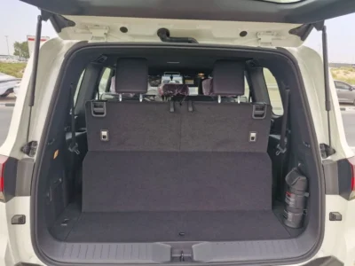 2026 Toyota Land Cruiser GX 4.0 Litres 6 Cylinders Petrol Engine White Black SUV Automatic