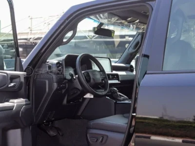 2026 Toyota Prado All Rounder 2.4L Turbo Petrol 4 Cylinders Engine Black SUV GCC Specs