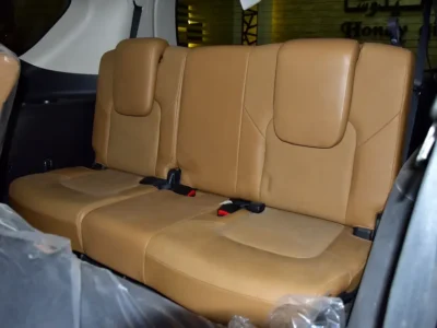 2015 Nissan Patrol LE Platinum City 8 Cylinders Petrol Engine White Tan SUV GCC Specs