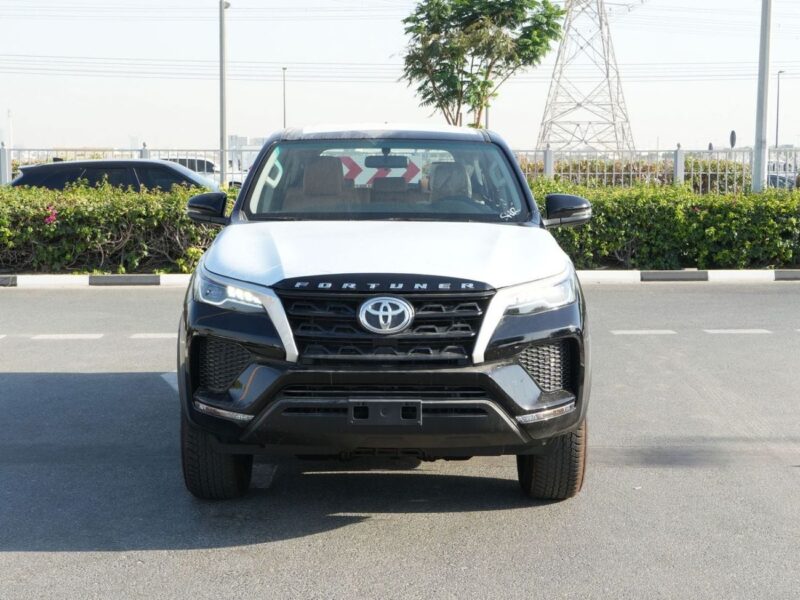 2026 TOYOTA FORTUNER 2.7L E1 BASIC 4 Cylinders Petrol Engine Black Tan SUV GCC