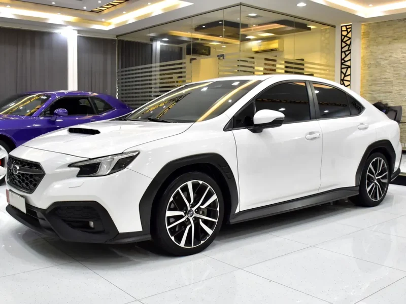 2022 Subaru WRX TS Eyesight 4 Cylinders Petrol Engine White Black Sedan GCC Specs