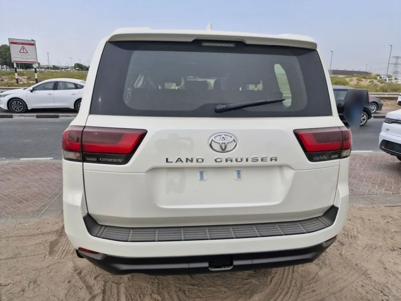 2026 Toyota Land Cruiser GX 4.0 Litres 6 Cylinders Petrol Engine White Black SUV Automatic