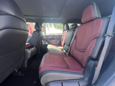 2025 Infiniti QX80 Autograph Bench Chairs 3.5L 6 Cylinders Engine White Red SUV GCC