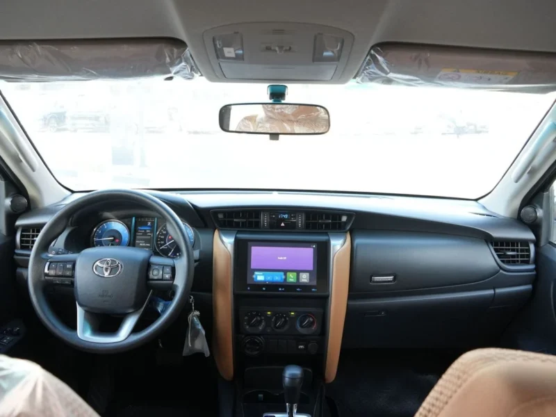 2026 TOYOTA FORTUNER EXR 4X4 2.7L PETROL V4 Engine AT Black Tan SUV GCC Specs