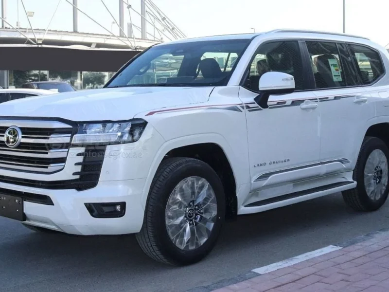 2026 Toyota Land Cruiser GXR 3.3 Litres 6 Cylinders Turbo Diesel Engine White Black SUV GCC