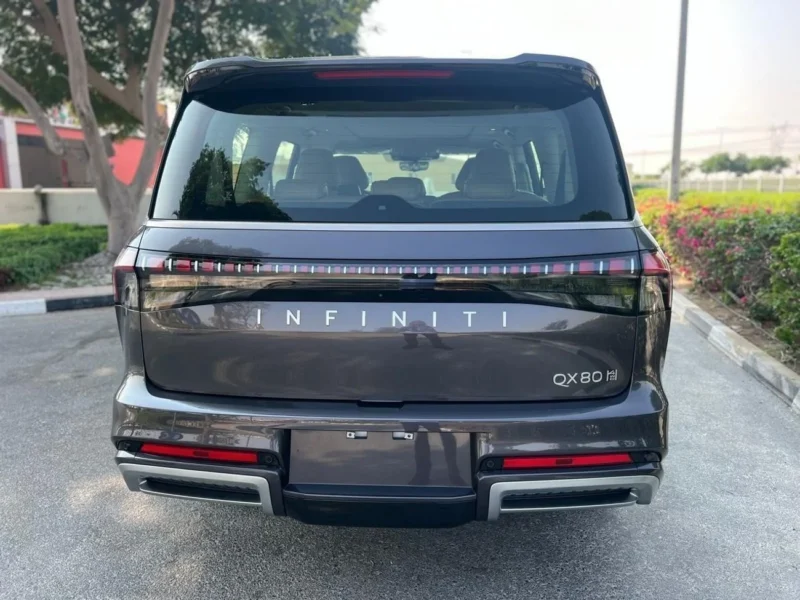 2026 Infiniti QX80 SENSORY Bench Chairs 3.5L 6 Cylinders Engine Grey Tan SUV GCC Specs