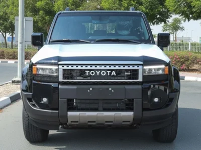2026 Toyota Prado All Rounder 2.4L Turbo Petrol 4 Cylinders Engine Black SUV GCC Specs