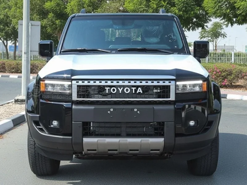 2026 Toyota Prado All Rounder 2.4L Turbo Petrol 4 Cylinders Engine Black SUV GCC Specs