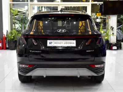 2022 Hyundai Tucson N Line 4 Cylinders Petrol Engine Black White SUV GCC Specs