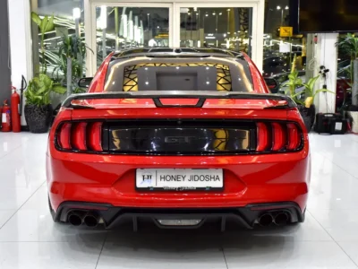 2019 Ford Mustang GT 8 Cylinders Petrol Engine Red Black Coupe American Specs Automatic