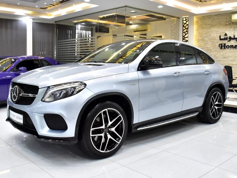 2018 Mercedes-Benz GLE-Class GLE 43 AMG 6 Cylinders Petrol Engine Silver Black SUV GCC
