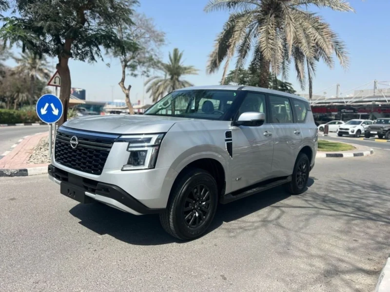 2026 Nissan Patrol LE T1 3.5 Litres 6 Cylinders Petrol Engine Silver Black SUV GCC Specs