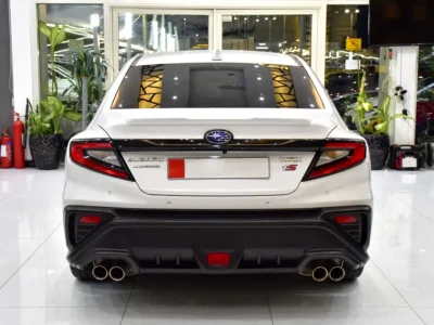2022 Subaru WRX TS Eyesight 4 Cylinders Petrol Engine White Black Sedan GCC Specs