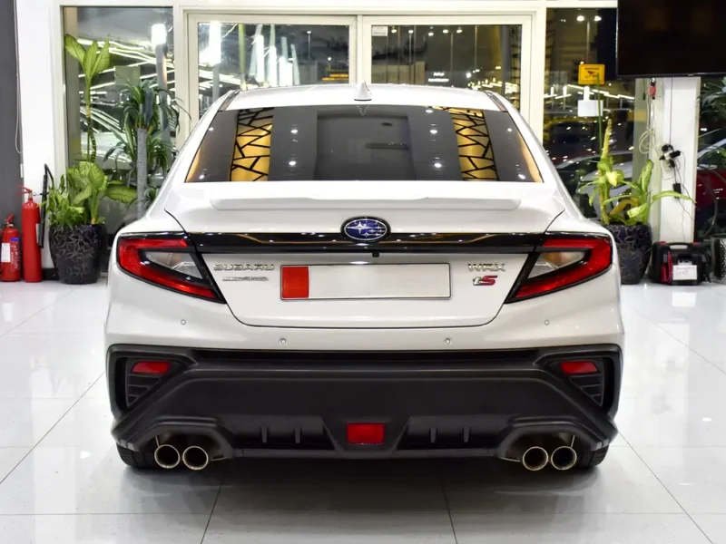 2022 Subaru WRX TS Eyesight 4 Cylinders Petrol Engine White Black Sedan GCC Specs
