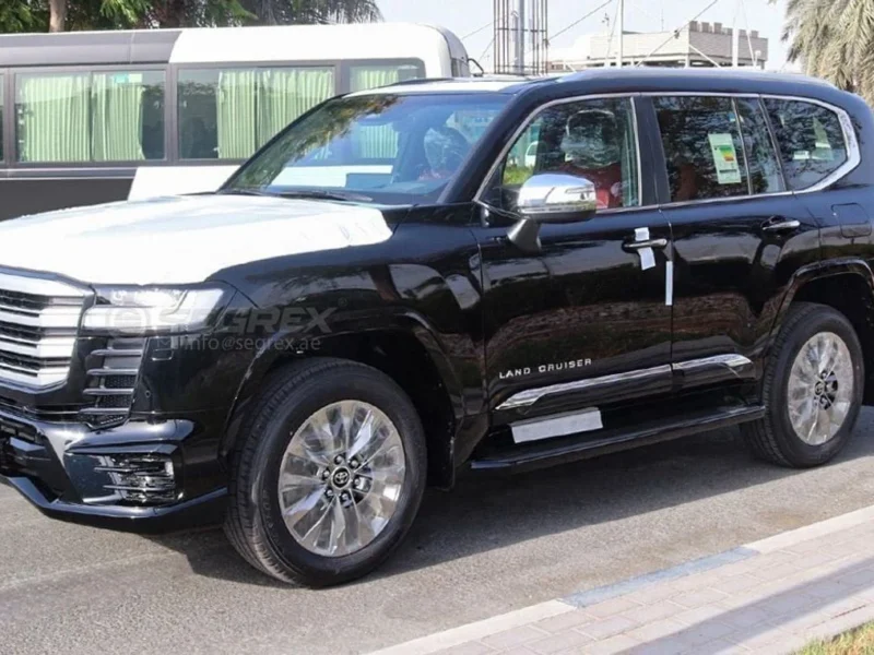 2026 Toyota Land Cruiser VXR 3.3 Litres 6 Cylinders Turbo Diesel Engine Black Red SUV GCC