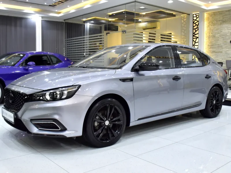 2022 MG MG6 Trophy 4 Cylinders Petrol Engine Grey Red SUV GCC Specs Automatic