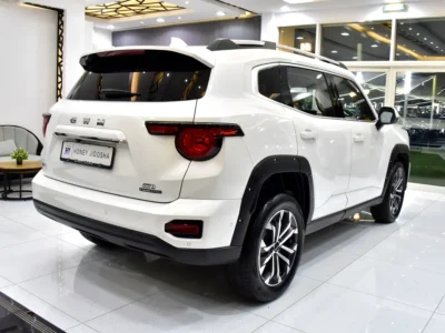 2025 Haval H7 High Deluxe 4 Cylinders Petrol Engine White Tan SUV GCC Specs