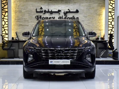 2022 Hyundai Tucson N Line 4 Cylinders Petrol Engine Black White SUV GCC Specs