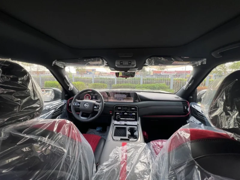 2026 Nissan Patrol Nismo 3.5L VR35DDTT Twin-Turbo V6 Black Red SUV GCC Specs