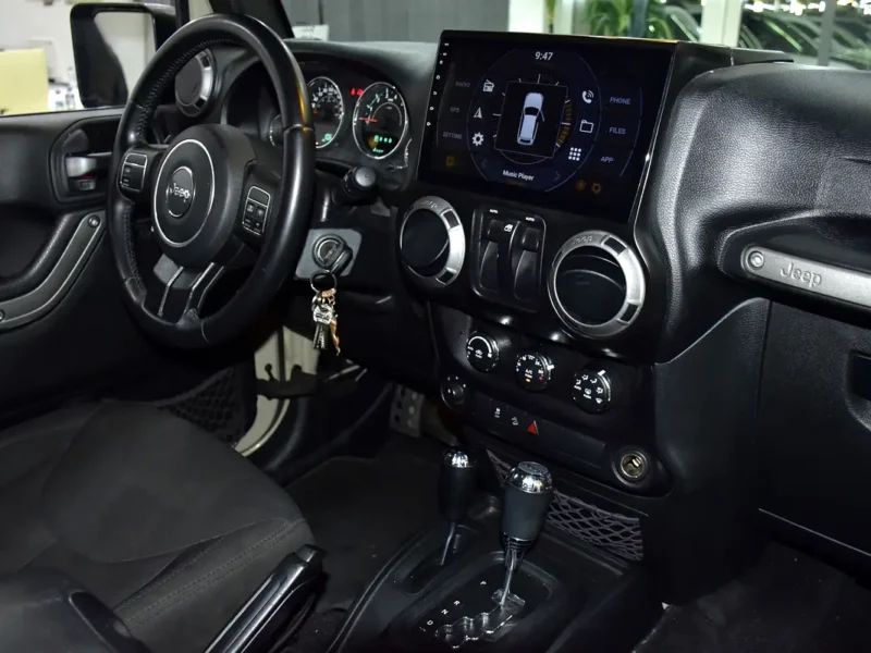 2017 Jeep Wrangler Sport 6 Cylinders Petrol Engine Beige Black Crossover GCC Specs