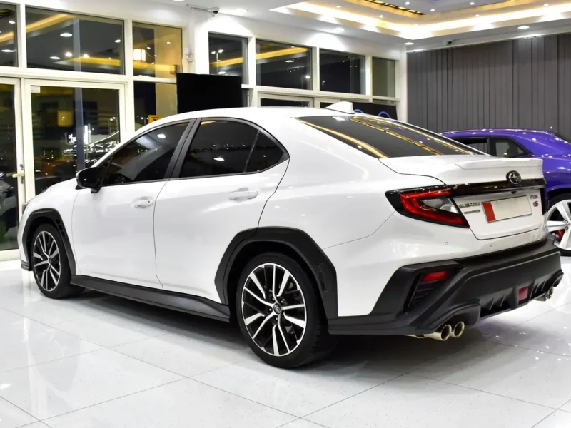 2022 Subaru WRX TS Eyesight 4 Cylinders Petrol Engine White Black Sedan GCC Specs