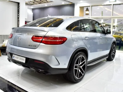 2018 Mercedes-Benz GLE-Class GLE 43 AMG 6 Cylinders Petrol Engine Silver Black SUV GCC