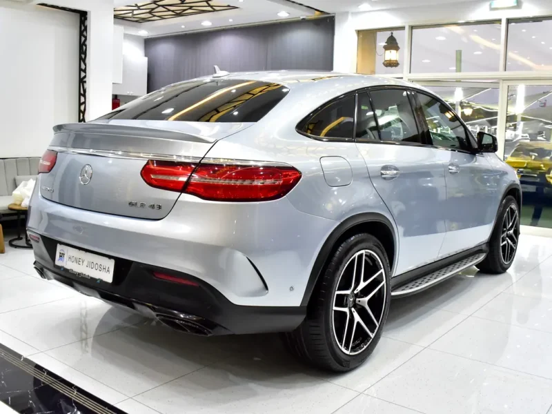 2018 Mercedes-Benz GLE-Class GLE 43 AMG 6 Cylinders Petrol Engine Silver Black SUV GCC