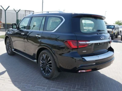 2024 INFINITI QX80 LUXURY SENSORY PROACTIVE 5.6L V8 Petrol Engine Black Beige SUV