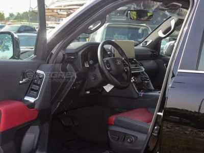 2026 Toyota Land Cruiser VXR 3.3 Litres 6 Cylinders Turbo Diesel Engine Black Red SUV GCC