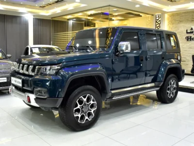 2023 BAIC BJ40L BJ40L 4 Cylinders Petrol Engine Green Black SUV GCC Specs Automatic