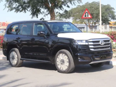 2026 Toyota Land Cruiser GXR 3.5 Litres 6 Cylinders Hybrid Engine Black SUV GCC Specs
