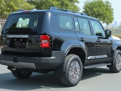 2026 Toyota Prado All Rounder 2.4L Turbo Petrol 4 Cylinders Engine Black SUV GCC Specs