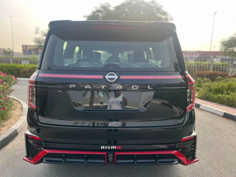 2026 Nissan Patrol Nismo 3.5L VR35DDTT Twin-Turbo V6 Black Red SUV GCC Specs